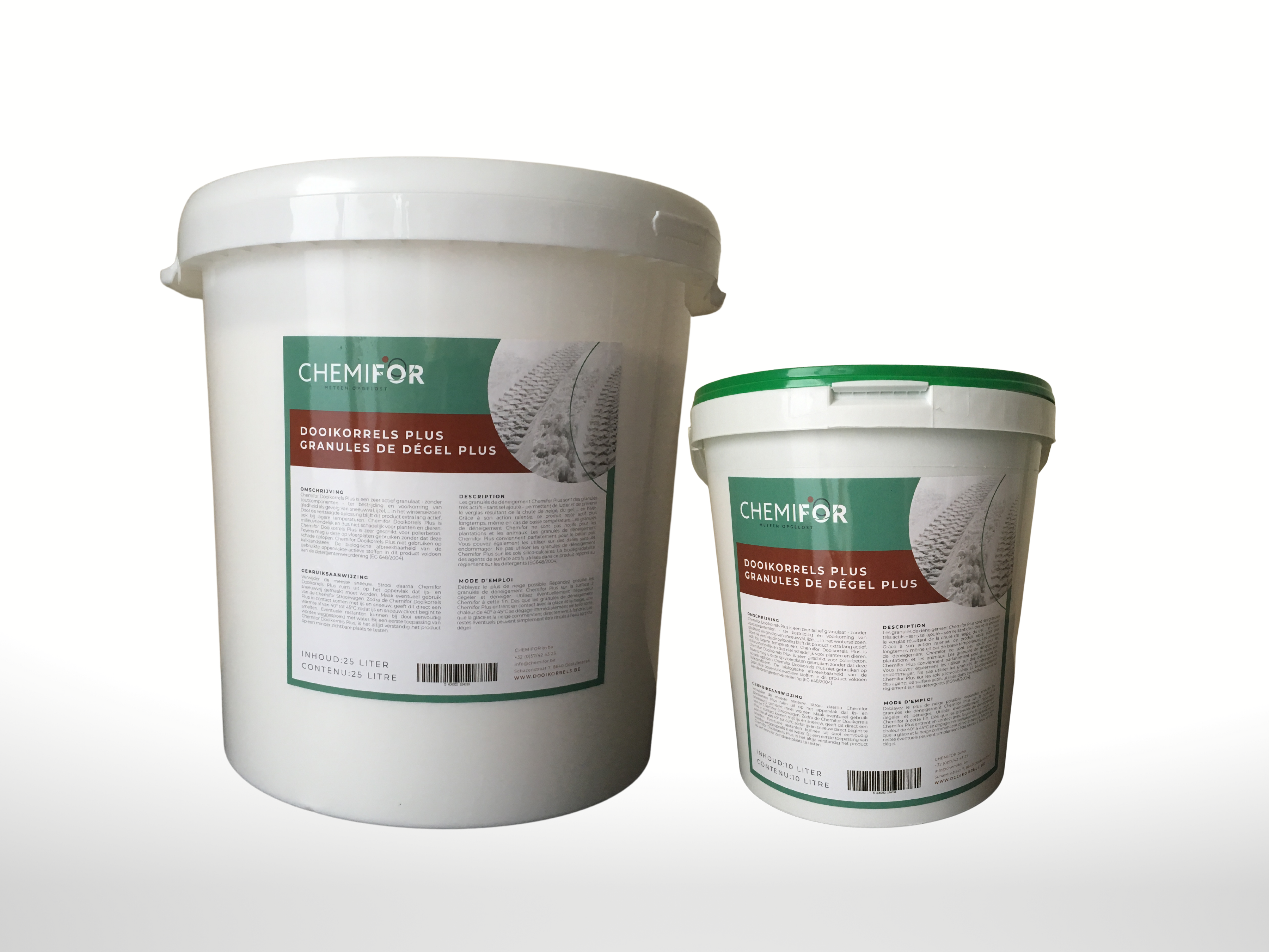 VRAAG van een klant: Dooikorrels op beton