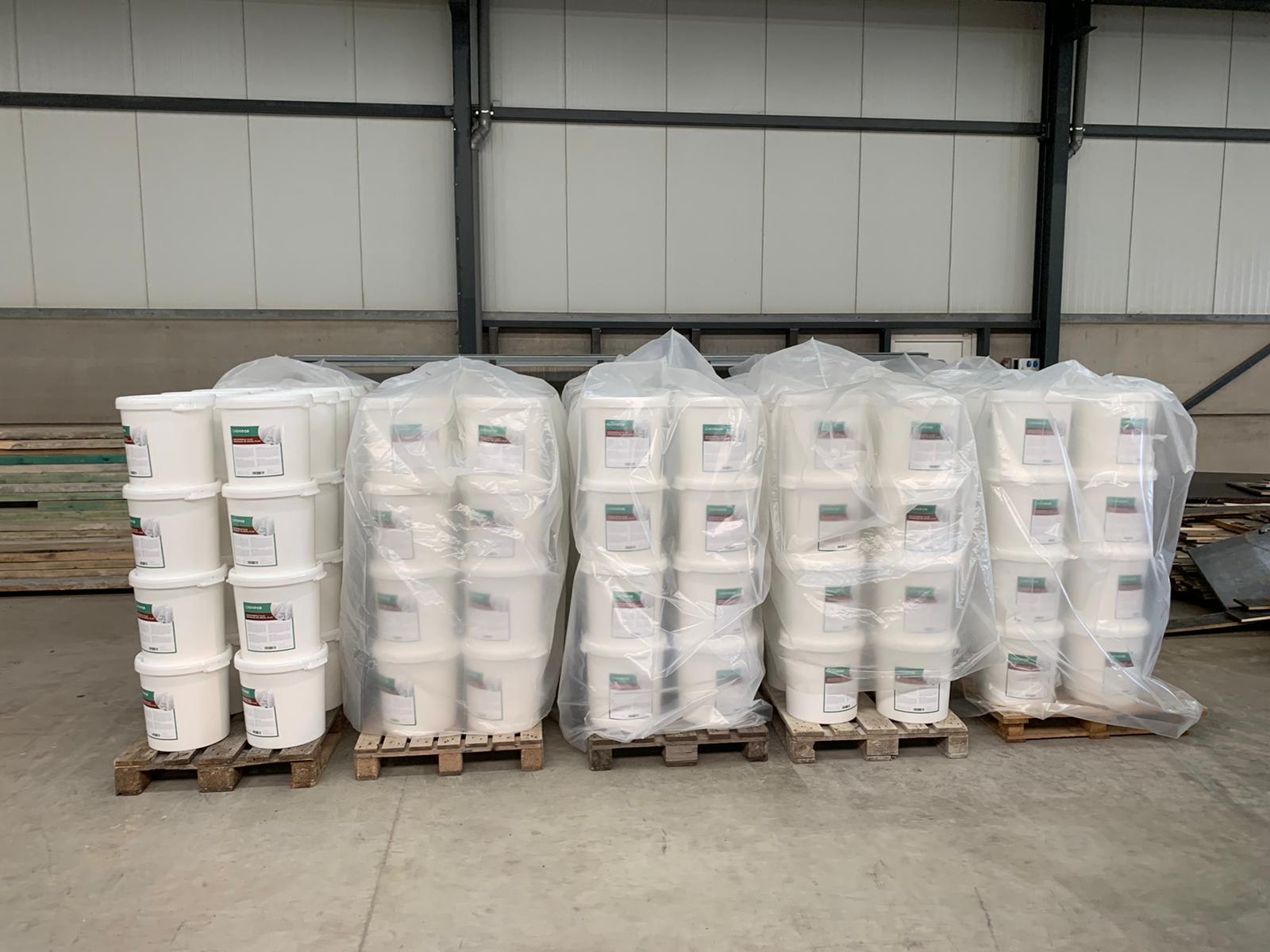 Gratis Chemifor Dooikorrels Plus bij oplevering betonvloer