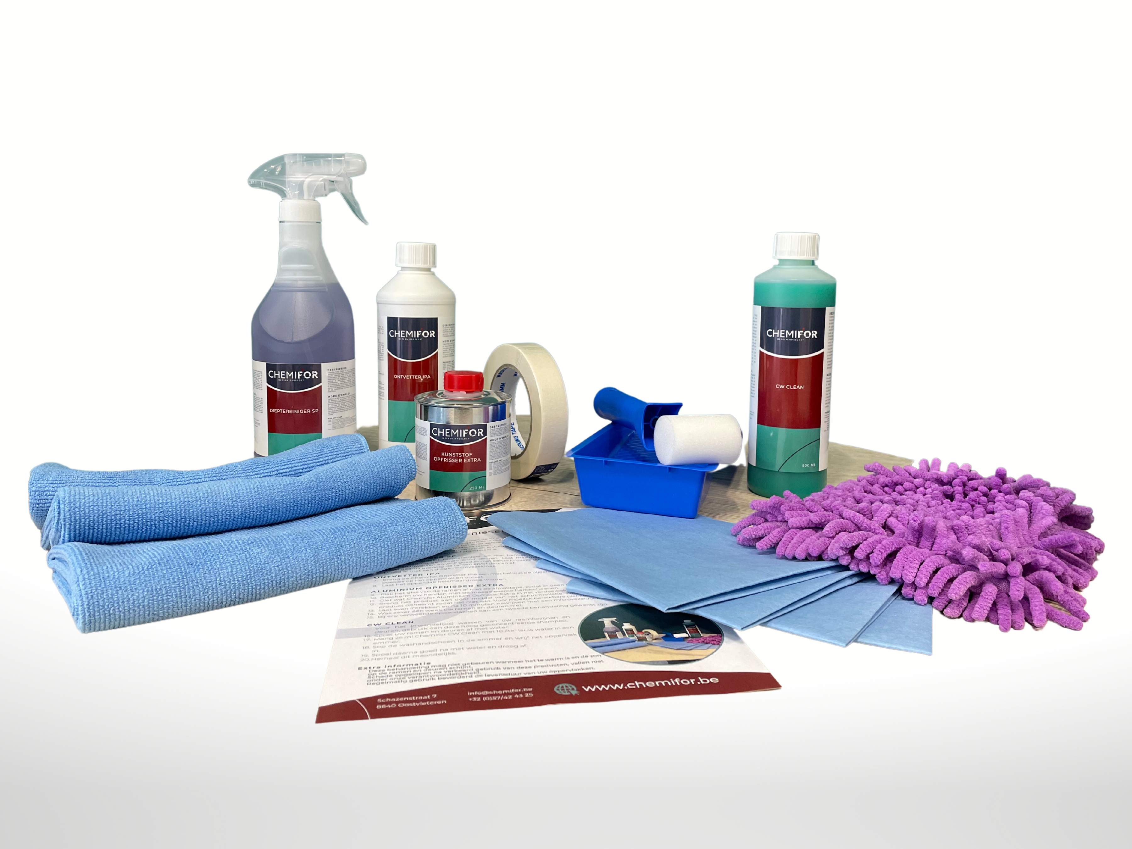 Kunststof Opfrisser Extra Pakket