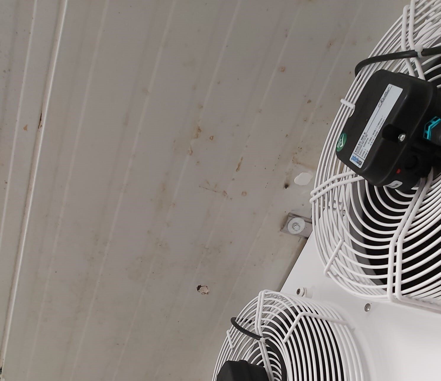 VRAAG van een klant: Roest in koelcel