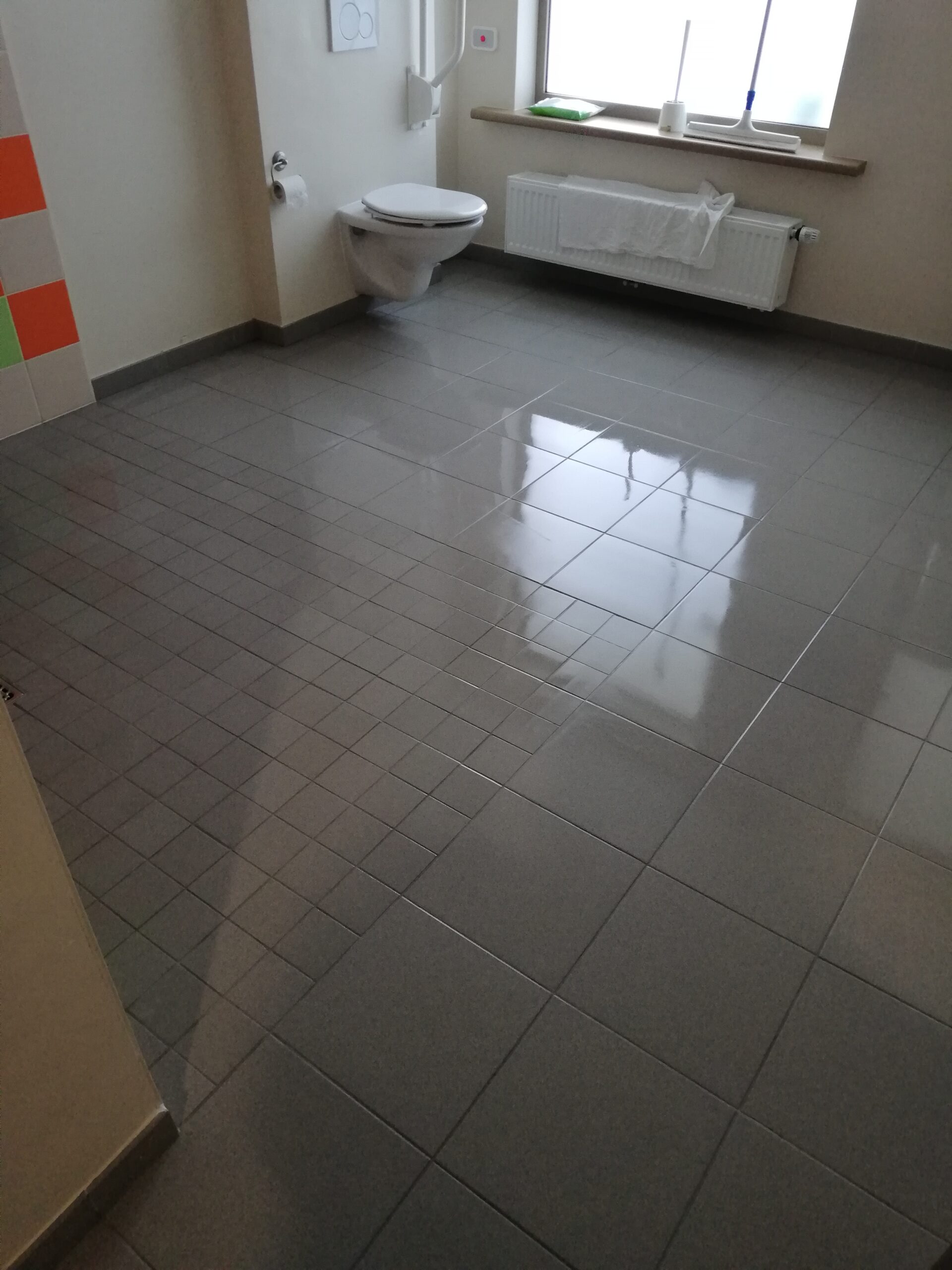 Anti slip in woonzorgcentrum