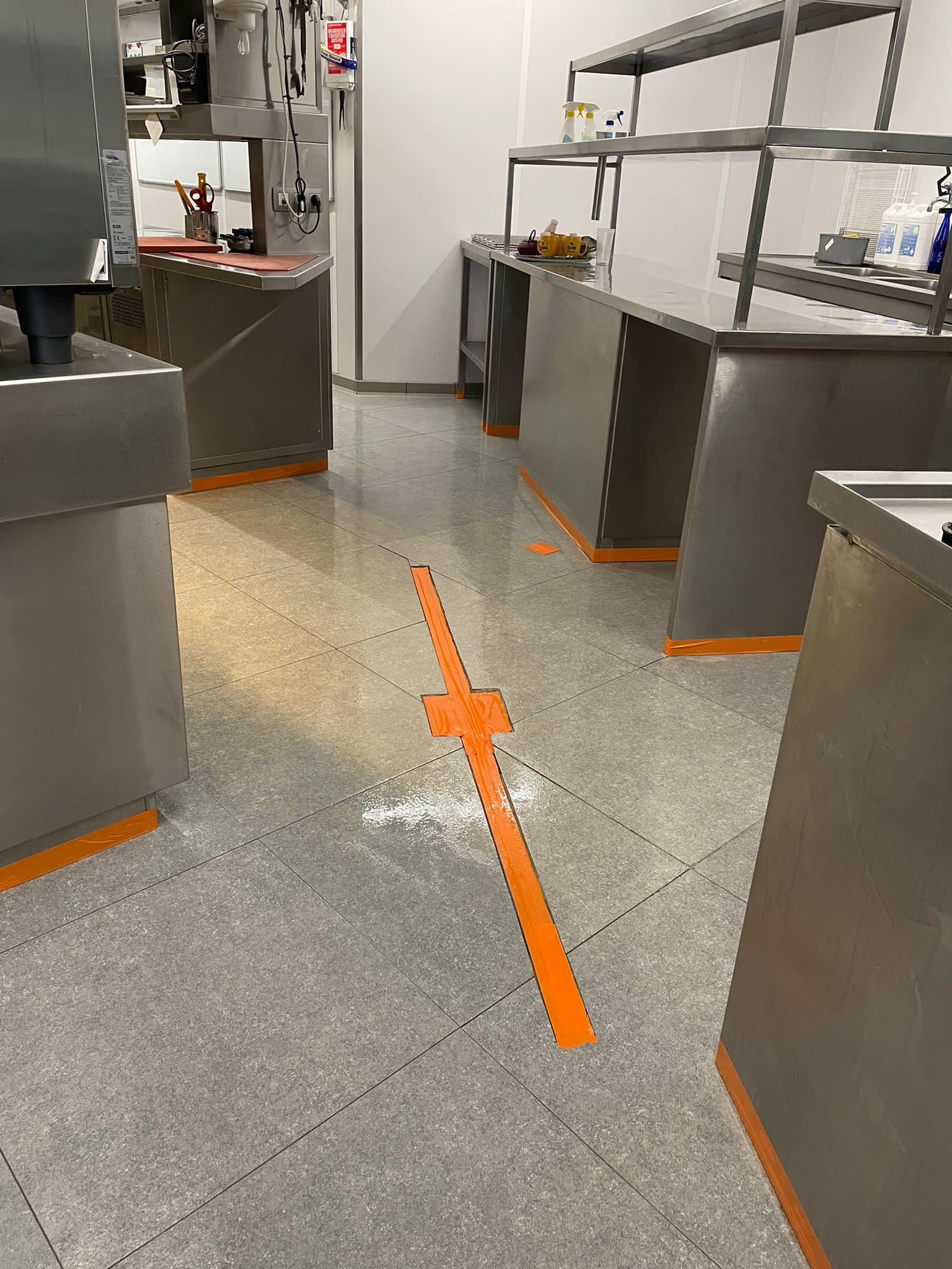 Anti slip in restaurant